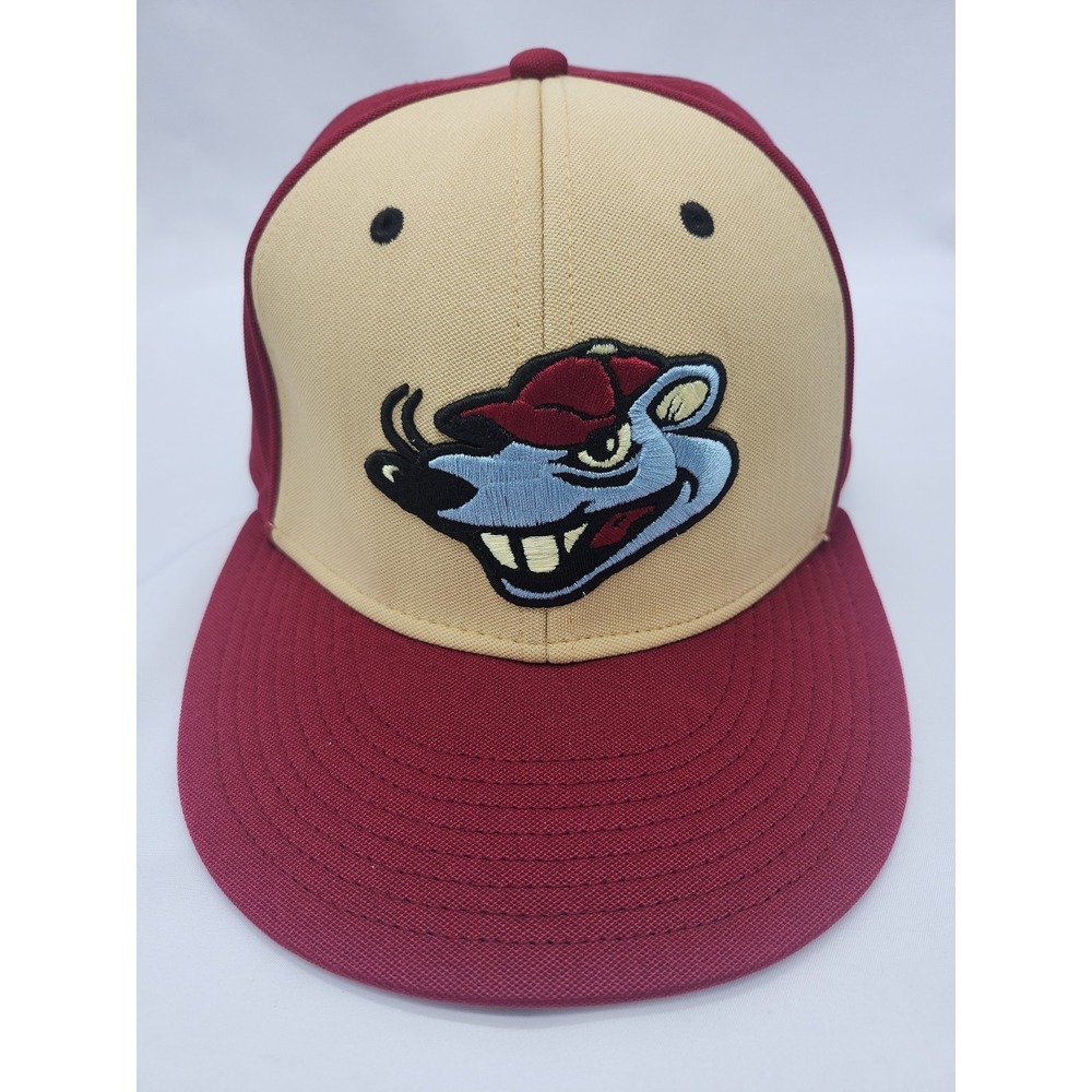 Wisconsin Rapids Rafters The Game Fitted  Baseball Hat Size M Roscoe